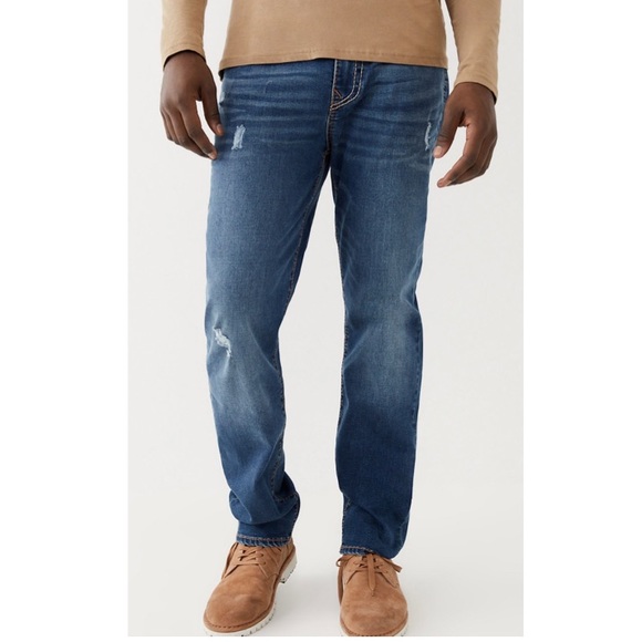 True Religion (Geno Relaxed Slim) Jeans - Picture 1 of 8